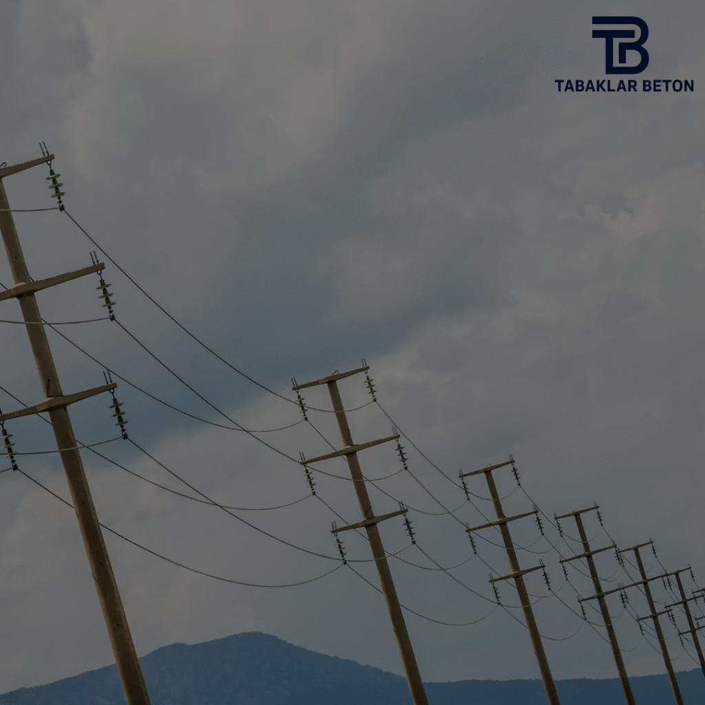 Elektrik ve Telekom Direkleri